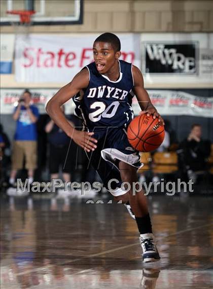Thumbnail 3 in Christ School vs. Dwyer (City of Palms Classic) photogallery.