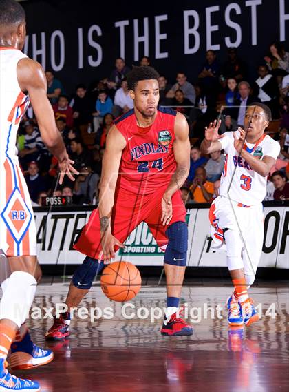 Thumbnail 1 in Rainier Beach vs. Findlay Prep (Dick's Sporting Goods National Tournament) photogallery.