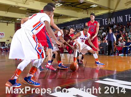 Thumbnail 3 in Rainier Beach vs. Findlay Prep (Dick's Sporting Goods National Tournament) photogallery.