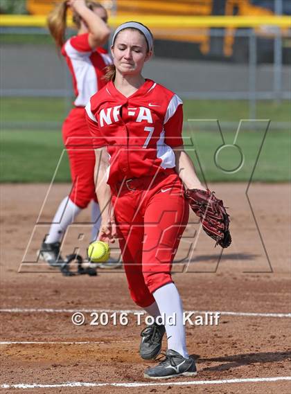 Thumbnail 1 in Norwich Free Academy vs. Cheshire (CIAC Class LL Semifinal) photogallery.