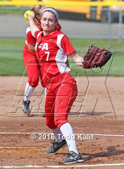 Thumbnail 2 in Norwich Free Academy vs. Cheshire (CIAC Class LL Semifinal) photogallery.