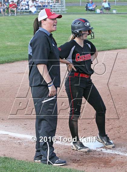 Thumbnail 2 in Norwich Free Academy vs. Cheshire (CIAC Class LL Semifinal) photogallery.