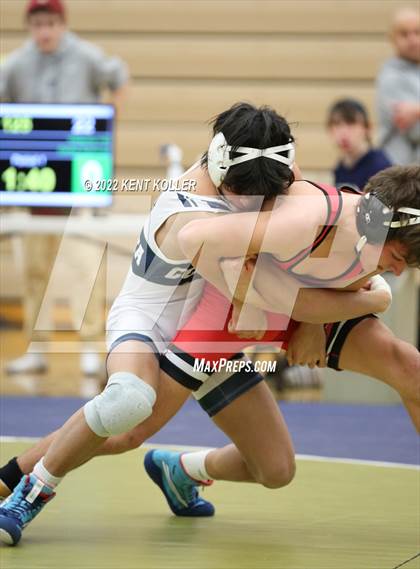 Thumbnail 1 in Romeo vs. Dakota vs. Anchor Bay vs. Stoney Creek (MHSAA Regional) photogallery.