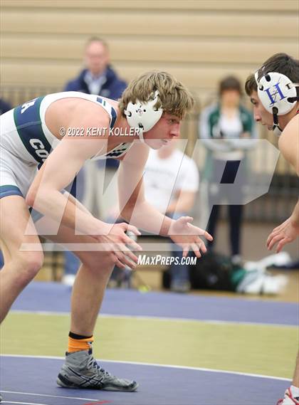 Thumbnail 2 in Romeo vs. Dakota vs. Anchor Bay vs. Stoney Creek (MHSAA Regional) photogallery.