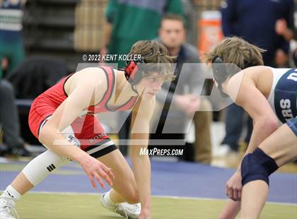 Thumbnail 3 in Romeo vs. Dakota vs. Anchor Bay vs. Stoney Creek (MHSAA Regional) photogallery.