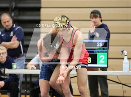 Thumbnail 2 in Romeo vs. Dakota vs. Anchor Bay vs. Stoney Creek (MHSAA Regional) photogallery.