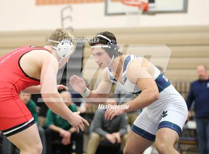 Thumbnail 2 in Romeo vs. Dakota vs. Anchor Bay vs. Stoney Creek (MHSAA Regional) photogallery.