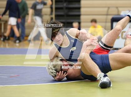 Thumbnail 2 in Romeo vs. Dakota vs. Anchor Bay vs. Stoney Creek (MHSAA Regional) photogallery.