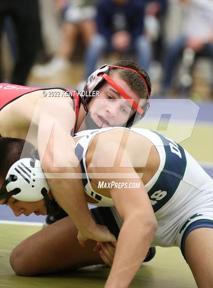 Thumbnail 2 in Romeo vs. Dakota vs. Anchor Bay vs. Stoney Creek (MHSAA Regional) photogallery.