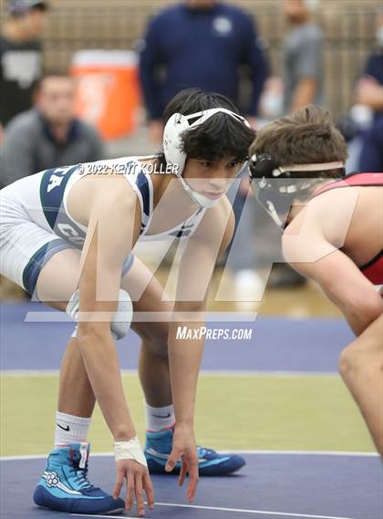 Thumbnail 2 in Romeo vs. Dakota vs. Anchor Bay vs. Stoney Creek (MHSAA Regional) photogallery.