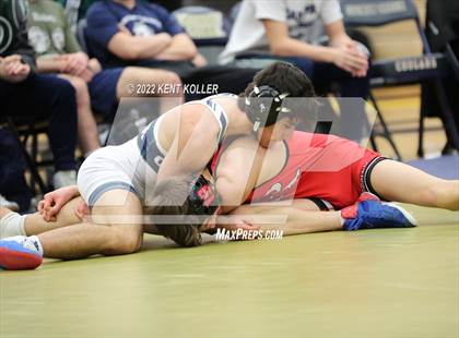 Thumbnail 3 in Romeo vs. Dakota vs. Anchor Bay vs. Stoney Creek (MHSAA Regional) photogallery.