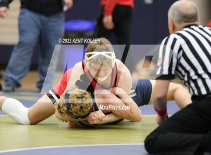 Thumbnail 1 in Romeo vs. Dakota vs. Anchor Bay vs. Stoney Creek (MHSAA Regional) photogallery.