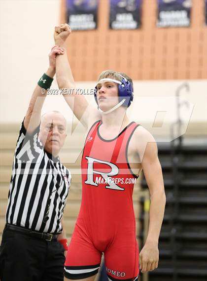 Thumbnail 1 in Romeo vs. Dakota vs. Anchor Bay vs. Stoney Creek (MHSAA Regional) photogallery.