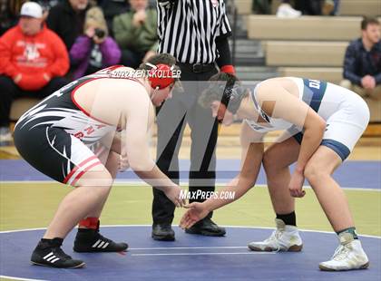 Thumbnail 1 in Romeo vs. Dakota vs. Anchor Bay vs. Stoney Creek (MHSAA Regional) photogallery.
