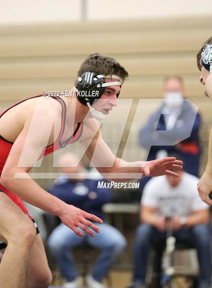 Thumbnail 1 in Romeo vs. Dakota vs. Anchor Bay vs. Stoney Creek (MHSAA Regional) photogallery.