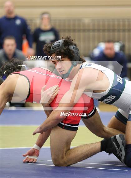Thumbnail 3 in Romeo vs. Dakota vs. Anchor Bay vs. Stoney Creek (MHSAA Regional) photogallery.