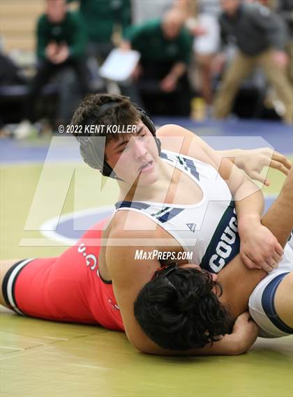 Thumbnail 2 in Romeo vs. Dakota vs. Anchor Bay vs. Stoney Creek (MHSAA Regional) photogallery.