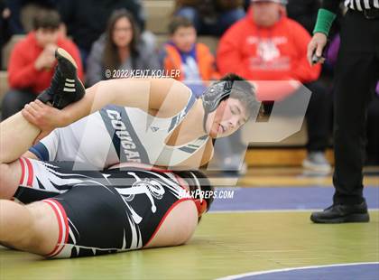 Thumbnail 1 in Romeo vs. Dakota vs. Anchor Bay vs. Stoney Creek (MHSAA Regional) photogallery.