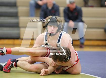 Thumbnail 3 in Romeo vs. Dakota vs. Anchor Bay vs. Stoney Creek (MHSAA Regional) photogallery.