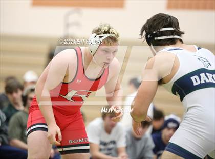Thumbnail 2 in Romeo vs. Dakota vs. Anchor Bay vs. Stoney Creek (MHSAA Regional) photogallery.
