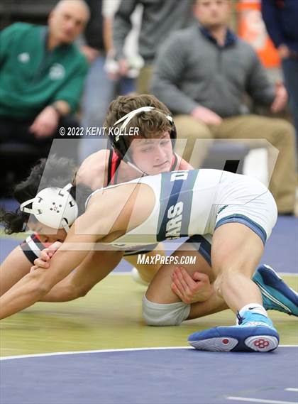 Thumbnail 3 in Romeo vs. Dakota vs. Anchor Bay vs. Stoney Creek (MHSAA Regional) photogallery.