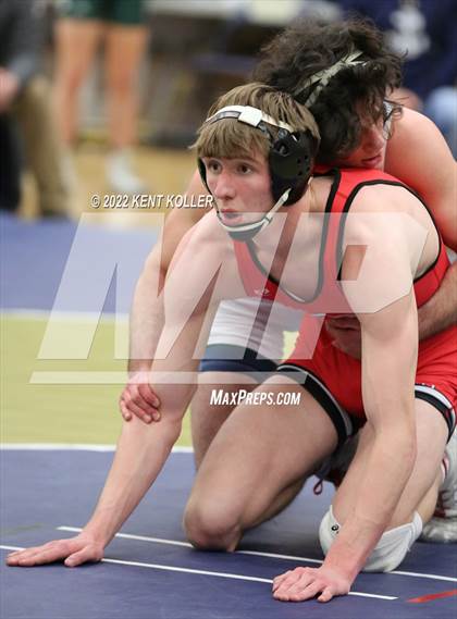 Thumbnail 2 in Romeo vs. Dakota vs. Anchor Bay vs. Stoney Creek (MHSAA Regional) photogallery.