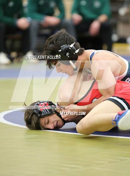 Thumbnail 2 in Romeo vs. Dakota vs. Anchor Bay vs. Stoney Creek (MHSAA Regional) photogallery.