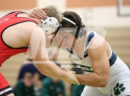 Thumbnail 2 in Romeo vs. Dakota vs. Anchor Bay vs. Stoney Creek (MHSAA Regional) photogallery.