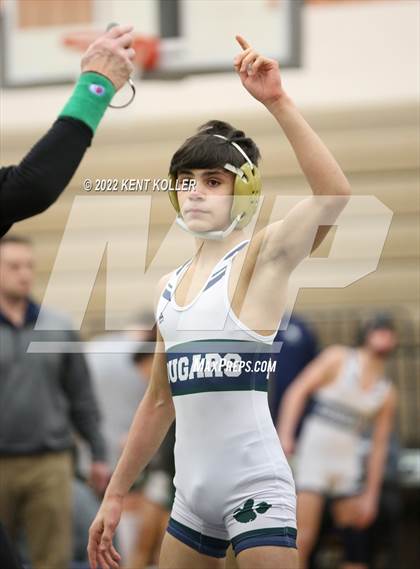 Thumbnail 2 in Romeo vs. Dakota vs. Anchor Bay vs. Stoney Creek (MHSAA Regional) photogallery.