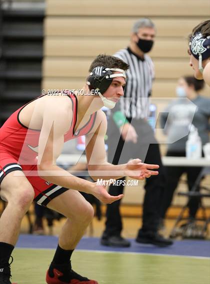 Thumbnail 2 in Romeo vs. Dakota vs. Anchor Bay vs. Stoney Creek (MHSAA Regional) photogallery.