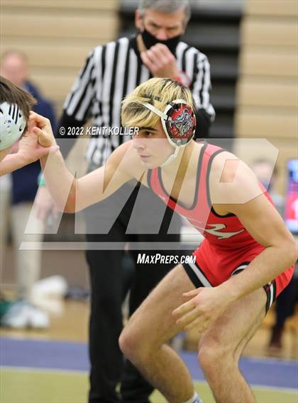 Thumbnail 1 in Romeo vs. Dakota vs. Anchor Bay vs. Stoney Creek (MHSAA Regional) photogallery.