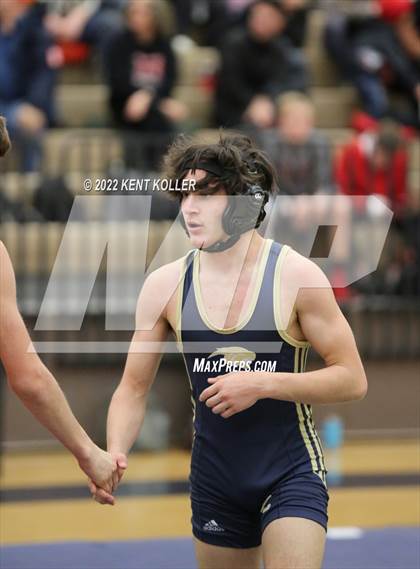 Thumbnail 1 in Romeo vs. Dakota vs. Anchor Bay vs. Stoney Creek (MHSAA Regional) photogallery.