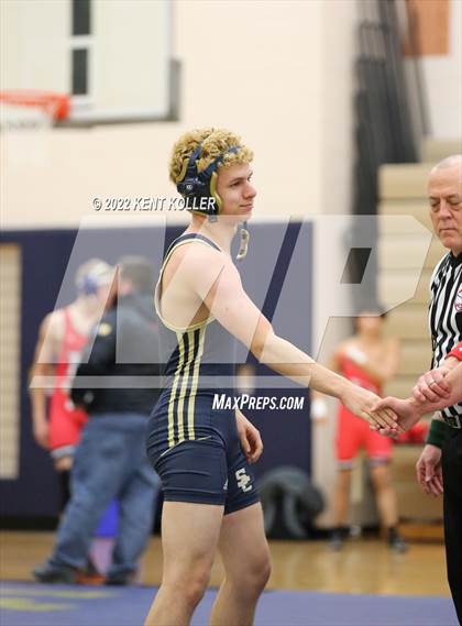 Thumbnail 2 in Romeo vs. Dakota vs. Anchor Bay vs. Stoney Creek (MHSAA Regional) photogallery.