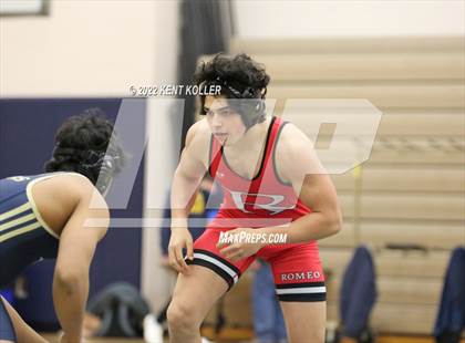 Thumbnail 2 in Romeo vs. Dakota vs. Anchor Bay vs. Stoney Creek (MHSAA Regional) photogallery.