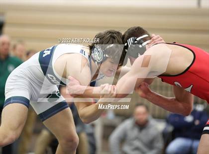Thumbnail 2 in Romeo vs. Dakota vs. Anchor Bay vs. Stoney Creek (MHSAA Regional) photogallery.