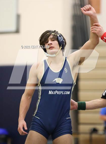 Thumbnail 3 in Romeo vs. Dakota vs. Anchor Bay vs. Stoney Creek (MHSAA Regional) photogallery.