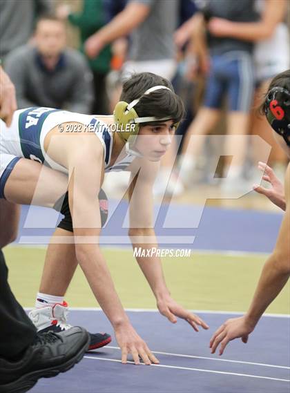 Thumbnail 1 in Romeo vs. Dakota vs. Anchor Bay vs. Stoney Creek (MHSAA Regional) photogallery.
