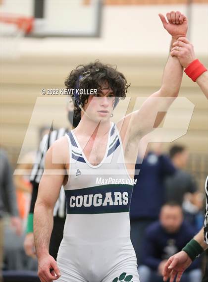 Thumbnail 2 in Romeo vs. Dakota vs. Anchor Bay vs. Stoney Creek (MHSAA Regional) photogallery.