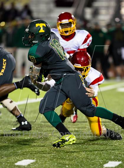 Thumbnail 1 in Tracy vs. Jesuit (CIF SJS D1 Playoff) photogallery.