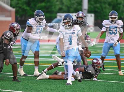 Thumbnail 1 in Carver, Atl. vs Cedar Grove (Scrimmage) photogallery.