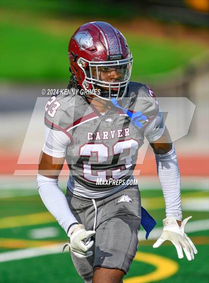Thumbnail 3 in Carver, Atl. vs Cedar Grove (Scrimmage) photogallery.