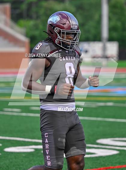 Thumbnail 3 in Carver, Atl. vs Cedar Grove (Scrimmage) photogallery.