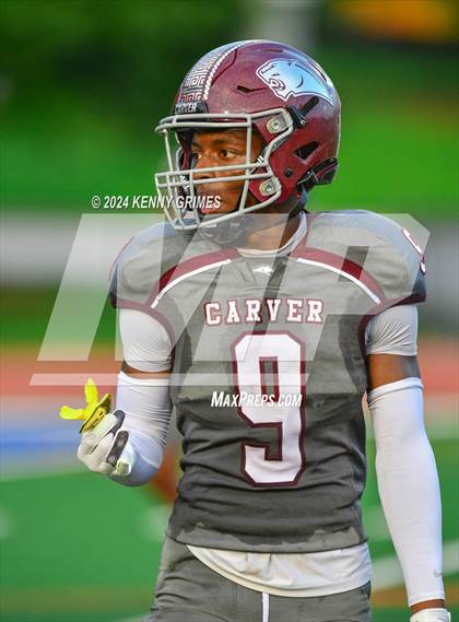 Thumbnail 2 in Carver, Atl. vs Cedar Grove (Scrimmage) photogallery.