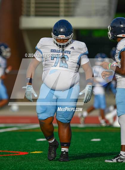 Thumbnail 3 in Carver, Atl. vs Cedar Grove (Scrimmage) photogallery.