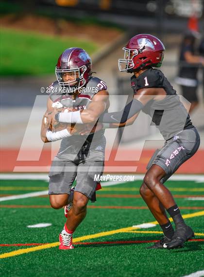 Thumbnail 2 in Carver, Atl. vs Cedar Grove (Scrimmage) photogallery.