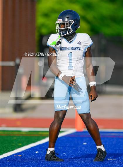 Thumbnail 2 in Carver, Atl. vs Cedar Grove (Scrimmage) photogallery.