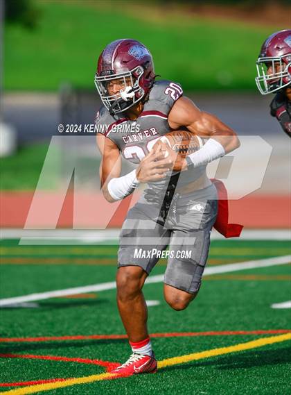 Thumbnail 1 in Carver, Atl. vs Cedar Grove (Scrimmage) photogallery.