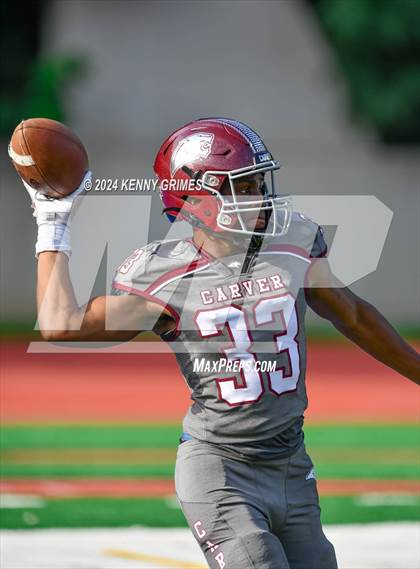 Thumbnail 3 in Carver, Atl. vs Cedar Grove (Scrimmage) photogallery.