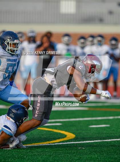 Thumbnail 2 in Carver, Atl. vs Cedar Grove (Scrimmage) photogallery.
