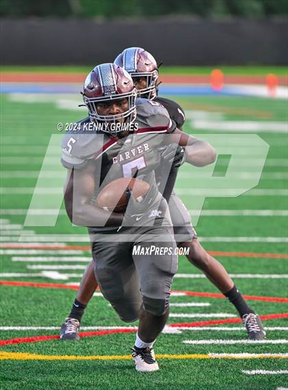 Thumbnail 1 in Carver, Atl. vs Cedar Grove (Scrimmage) photogallery.